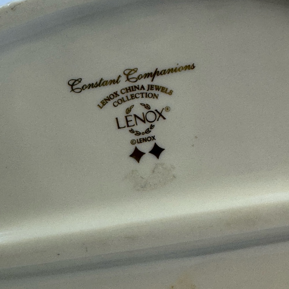 Lenox China Jewels Collection Figurine "Constant Companions" 6090179 - Picture 10 of 10